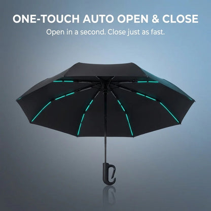 Skyhalo™ Automatic Folding Umbrella